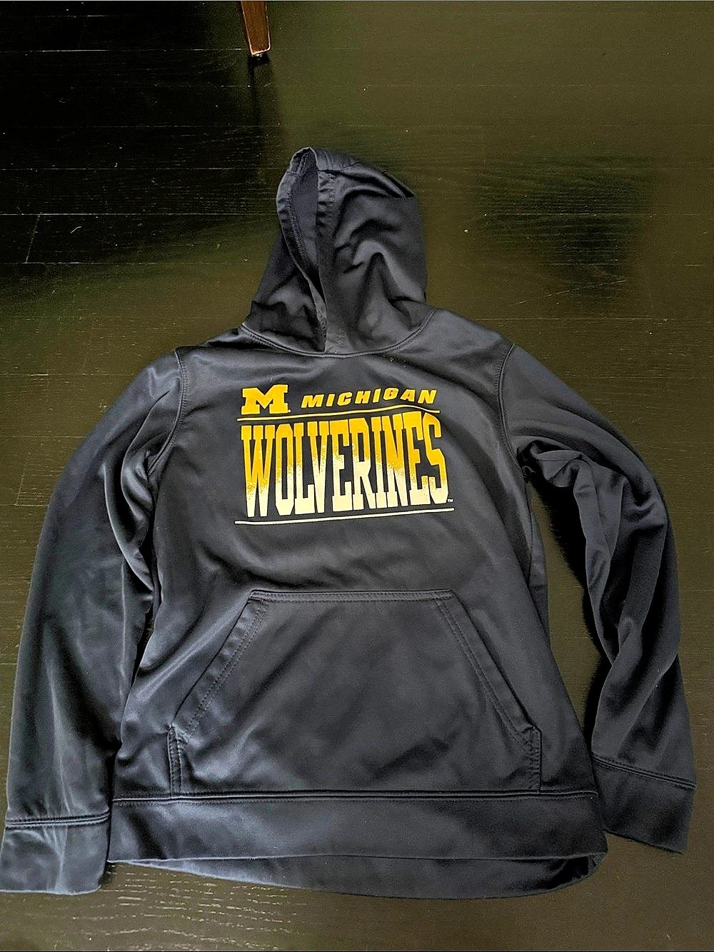 Michigan Wolverines hoodie Navy Boys Large Hoodie